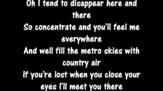 Owl City - I'll Meet You There w/ lyrics