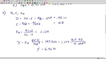 Applied - Spring Example 1