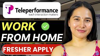 Work From Home Jobs 2026 🔥 | Teleperformance Hiring | Customer Support Executive | Freshers Apply