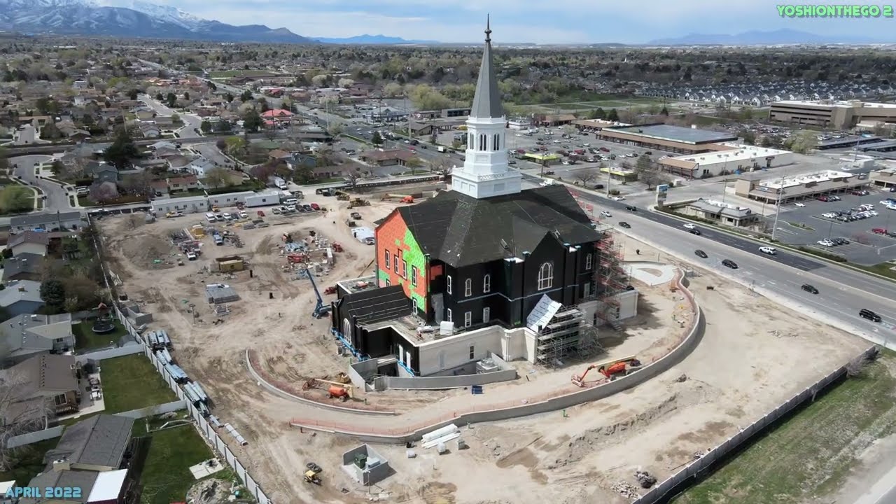 Taylorsville Temple Construction Update 2 YouTube