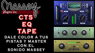 Plugins Massey CT5 - EQ - TapeHead