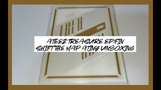 [ASMR] Ateez TREASURE EP. EXTRA: Shift The Map ATINY (Japan fanclub edition) Unboxing