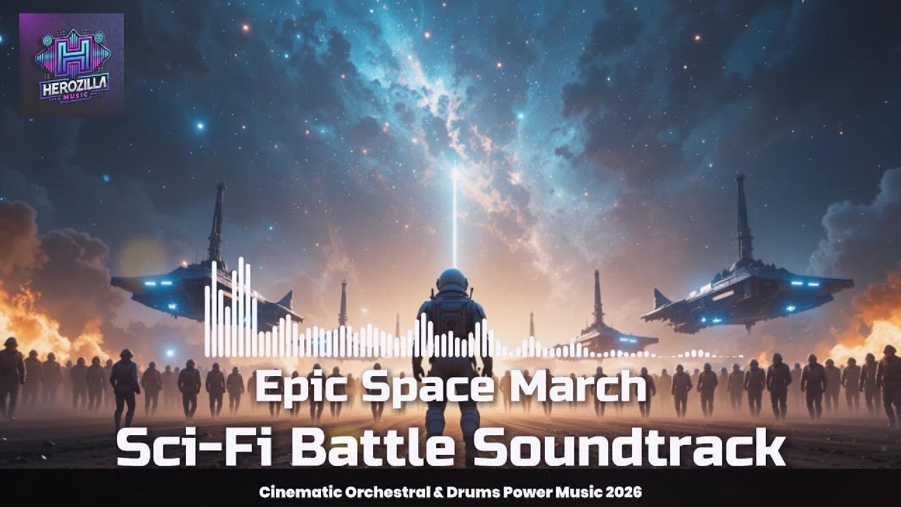 Epic Space March | Cinematic Orchestral & Drums Power Music 2026 🔥 | Epic Sci-Fi Battle Soundtrack