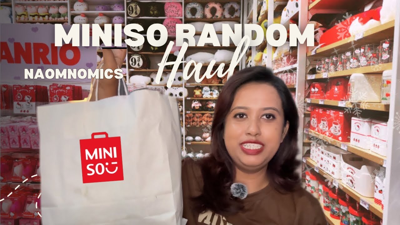 I Tried the Most Random Miniso Products