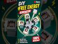 😱DIY FREE ENERGY GENERATOR #shorts #feed #youtubeshorts #ytshorts #trending #viral #@foodforshot