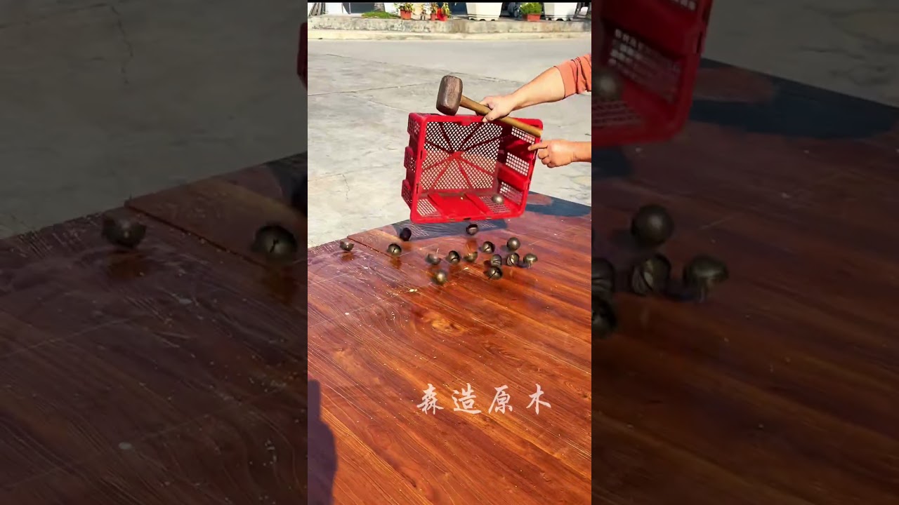 Rural Self-Built House | Chinese-Style Solid Wood Door 