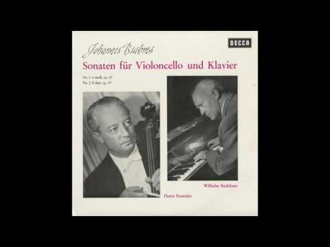 Silent Tone Record/ブラームス：チェロ・ソナタ1番，2番/ピエール