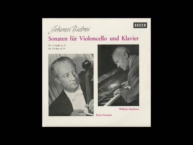 Silent Tone Record/ブラームス：チェロ・ソナタ1番，2番/ピエール