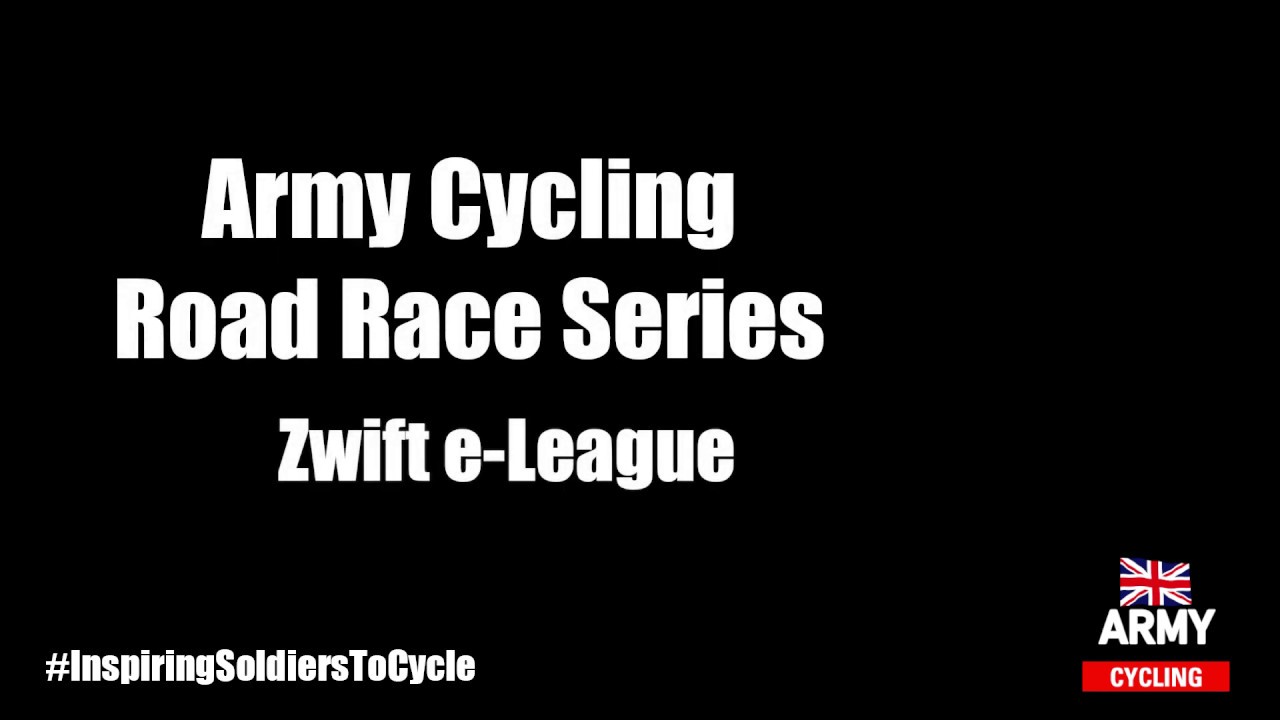Army Cycling Road Race Series (ACRRS)  Zwift e-League Race 2 Highlights