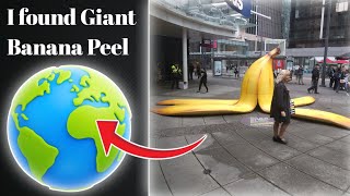 I found Giant Banana Peel on Google map & Google Earth #googlemaps #googleearth