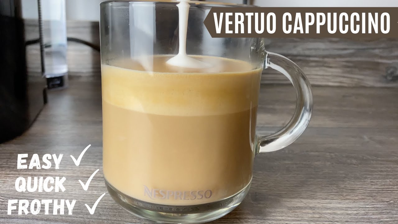 How to Make Easy Iced Coffee with Nespresso Vertuo - Yummy Whole