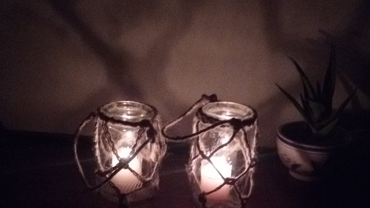 Hanging candle lamps decoration ideas/Home decor ideas YouTube