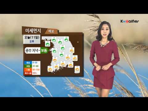 [날씨]  2월 11일_오늘(수) 전국 미세먼지'나쁨', 저녁부터 중부 '보통'