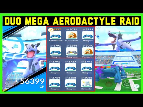 Mega Aerodactyl raid guide, top non shadow, non mega counters via