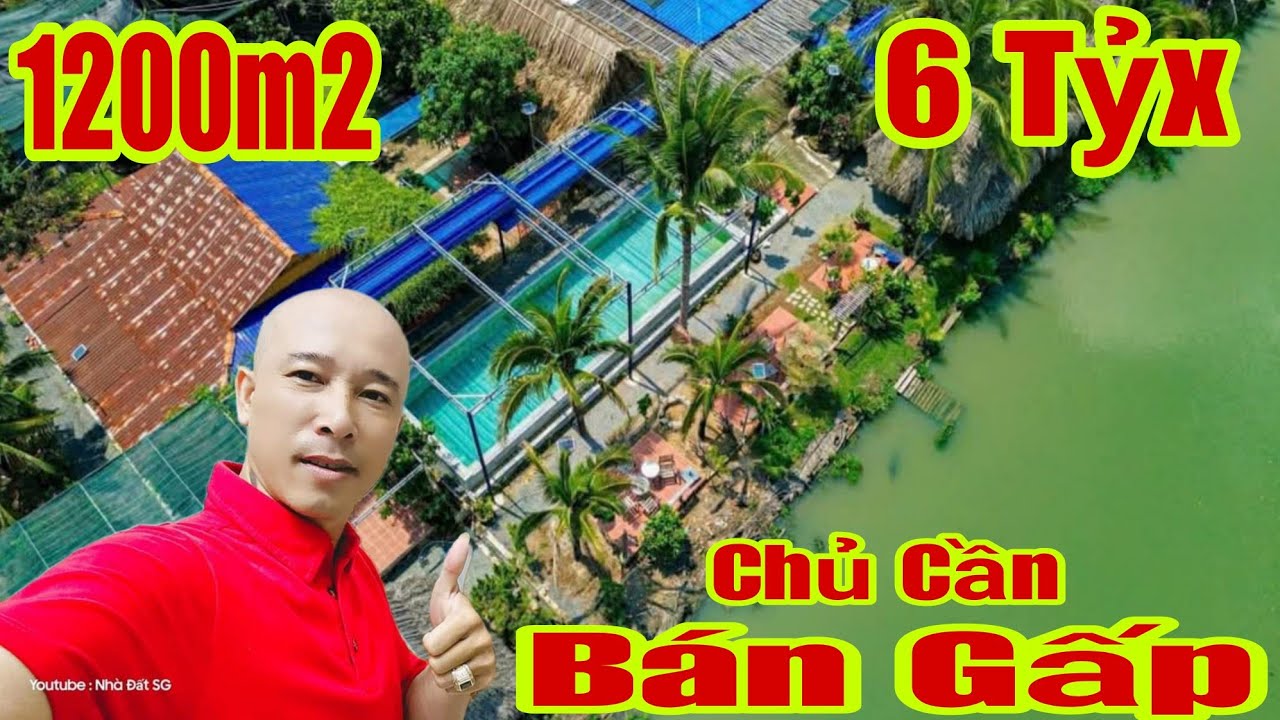 🛑Nhà Vườn Nghỉ Dưỡng 2 Mặt Tiền 1200m2 Đang Kinh Doanh Cà Fê Chủ Cần Bán Gấp  |#nhadepsg