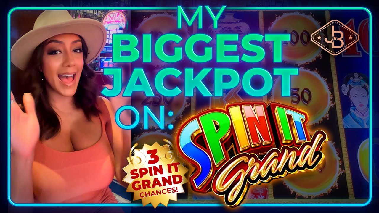 Spin It Grand Max Bet! My Largest Jackpot On This Awesome Slot Machine.