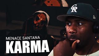 🇫🇷 Américain écoute du FRENCH RAP 🇫🇷 | Menace Santana - Karma [REACTION] Resimi