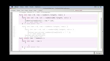 APCS 2D Arrays for each