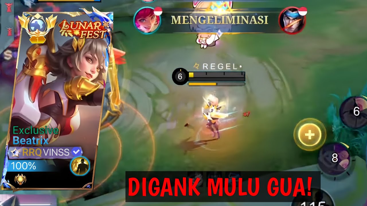BEATRIX GUA DIGANK MULU JIR! GAK DIKASIH ROTASI KEMANA MANA DIIKUTI!