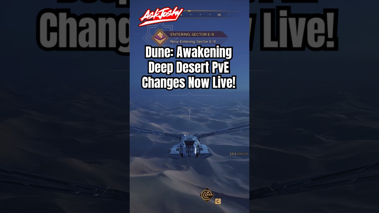 Dune: Awakening Deep Desert PvE Changes Now Live! 👀 PvP Zone Row E 