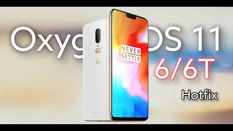 OxygenOS Android 11 Open Beta 1 (HotFix) for OnePlus 6/6T