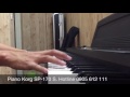 Piano Korg SP-170S màu đen