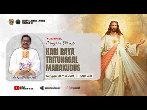 Perayaan Ekaristi Minggu Sore - Minggu, 31 Mei 2026 - 17.00 WIB | Paroki Minomartani