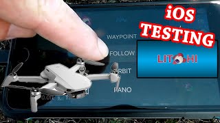 DJI Mini & Litchi iOS Follow Mode Beta Testing