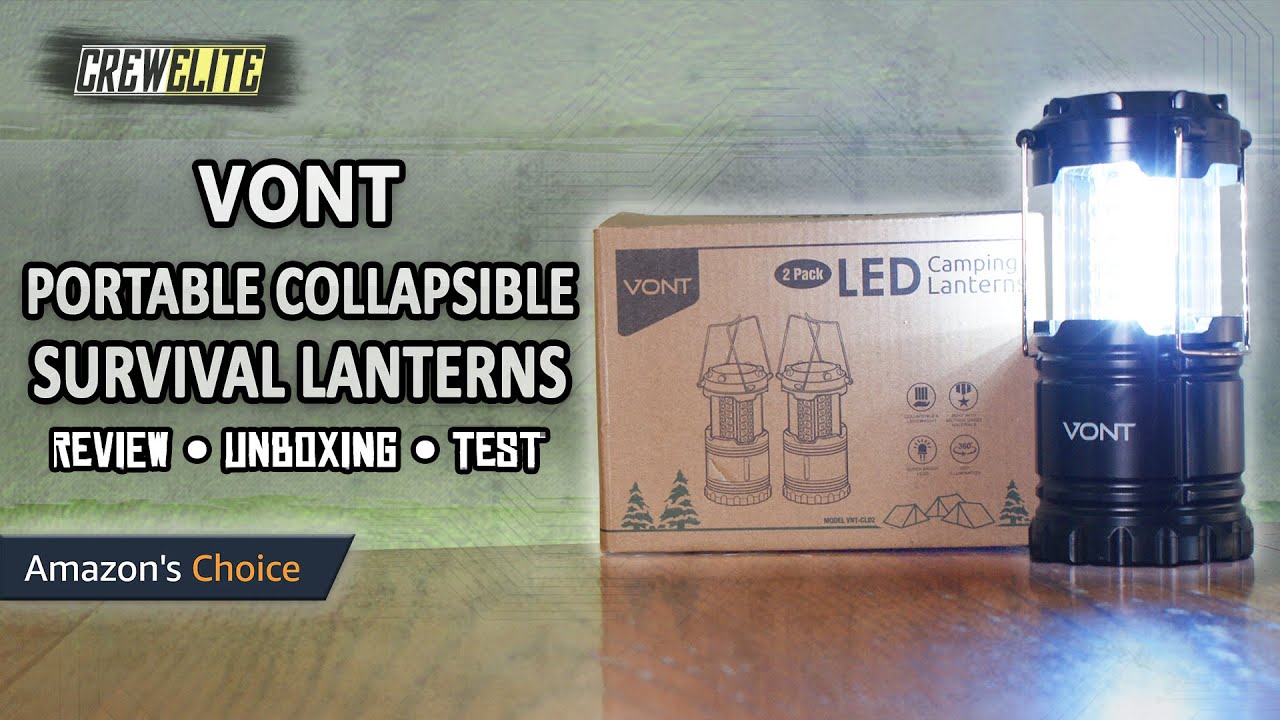 Ultra Bright LED Light Camping Lantern Unboxing And Review 