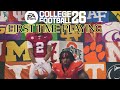 College Football 26: First Time Reaction