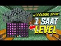 1 SAAT BOYUNCA XP İLE PARA KASTIM (350K!??!) Survival Ametist -minecraft craftrise