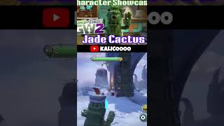 Plants Vs Zombies Character Showcase: Jade Cactus. #plantsvszombies #gardenwarfare #gardenwarfare2