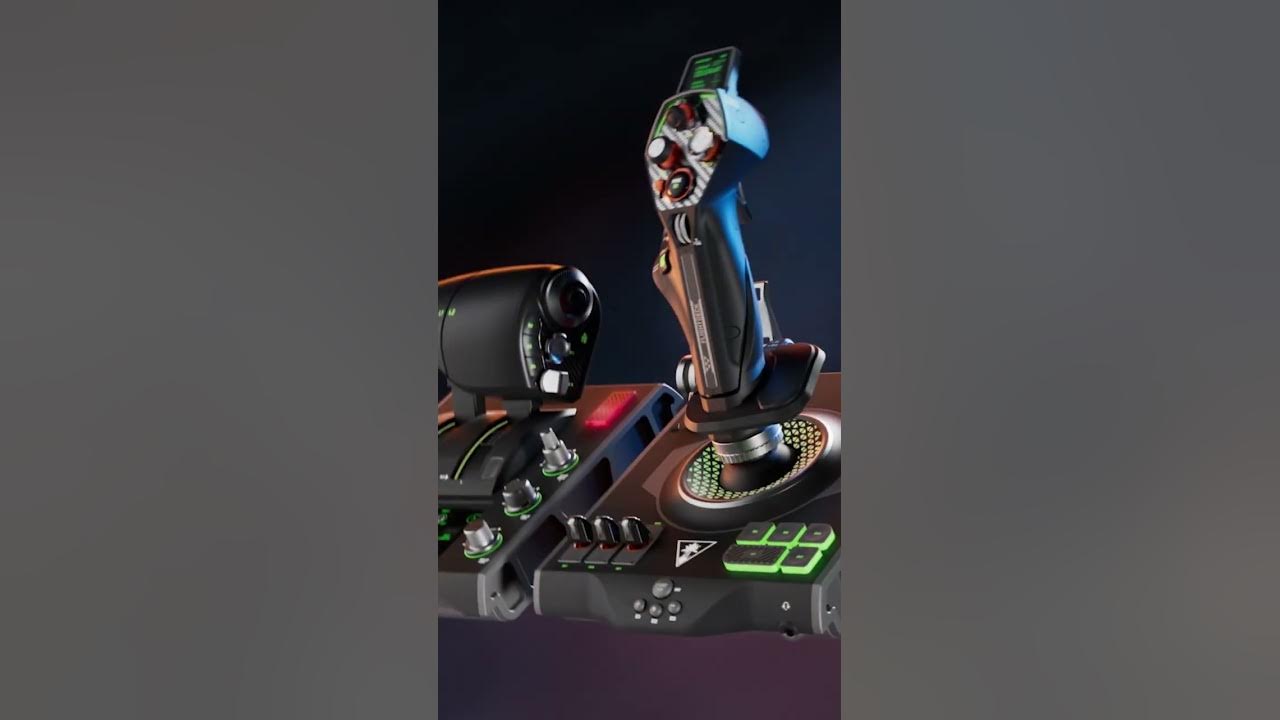 Turtle beach velocityone flightdeck universal hotas simulation system