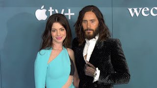 Anne Hathaway, Jared Leto attend Apple's 