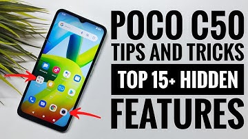 Poco C50 Tips And Tricks - Top 15++ Hidden Features | Hindi-हिंदी