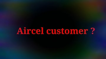 Aircel porting upc code