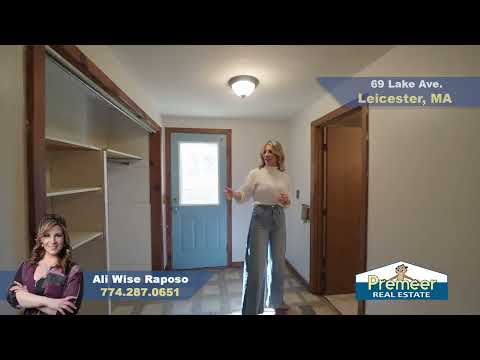 69 LAKE AVE, Leicester, MA home video tour