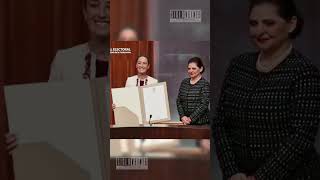 Claudia Sheinbaum recibió constancia de mayoría que la oficializa como Presidenta Electa de México