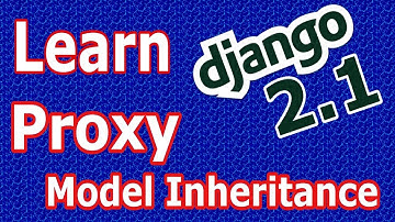 Django 2 Proxy Model Inheritance #32