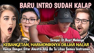 KEBANGETAN❗BEGITU MUDAHNYA ALIP BA TA LIBAS SEMUA INSTRUMEN HANYA DENGAN GITAR AKUSTIK