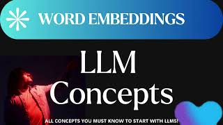 016 Word Embeddings | LLM concepts under 60 seconds | Mechanisms and Techniques
