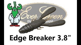 エッジブレイカー 3.8"　【エバーグリーン】　水中アクション映像　　Edge Breaker 3.8"  ever green