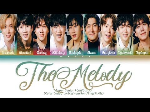 [ENG|PT-BR] Super Junior (슈퍼주니어) – The Melody (우리에게) (Color Coded Lyrics/Han/Rom)