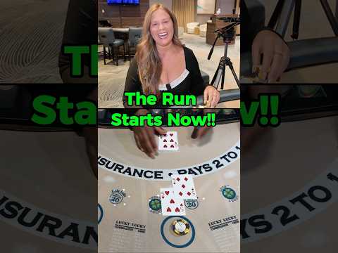 So Many Insane Doubles!! #blackjack #casino #gambling