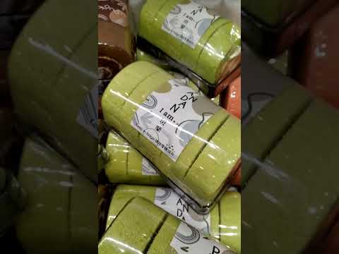 Pandan Cake Swiss Roll Shorts Pandan Cake Swiss Roll Shorts