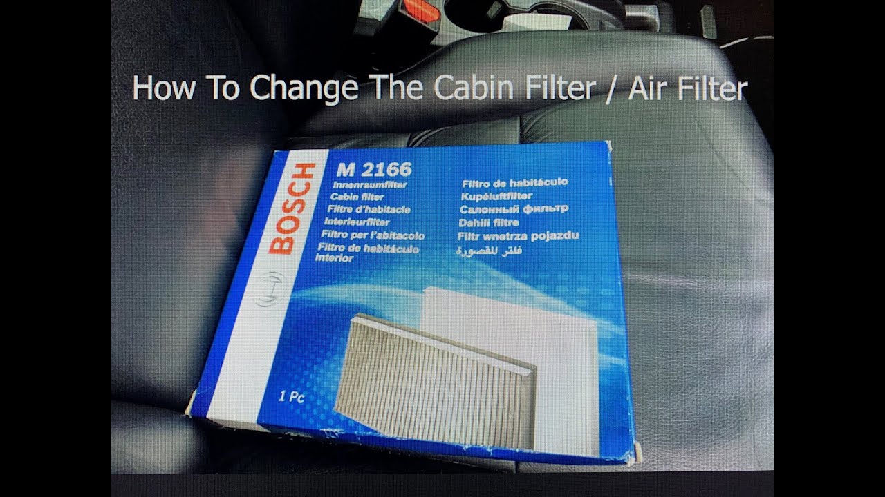 Replace Cabin Filter Honda CRV 2007 YouTube