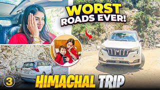 Driving Alone with My Toddler on the Worst Mountain Roads 😭⛰️🧿|| Himachal Trip || Hellops8