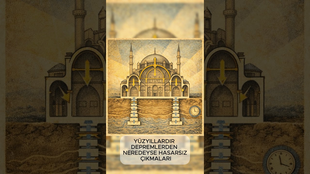Osmanlı’nın Da Vinci’si: Mimar Sinan’ın Akıl Almaz Mühendisliği  #ilginçbilgiler