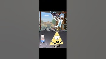 Bill cipher vs Rick Sanchez (EN) | #shorts #vsbattle #gravityfalls #rickandmorty