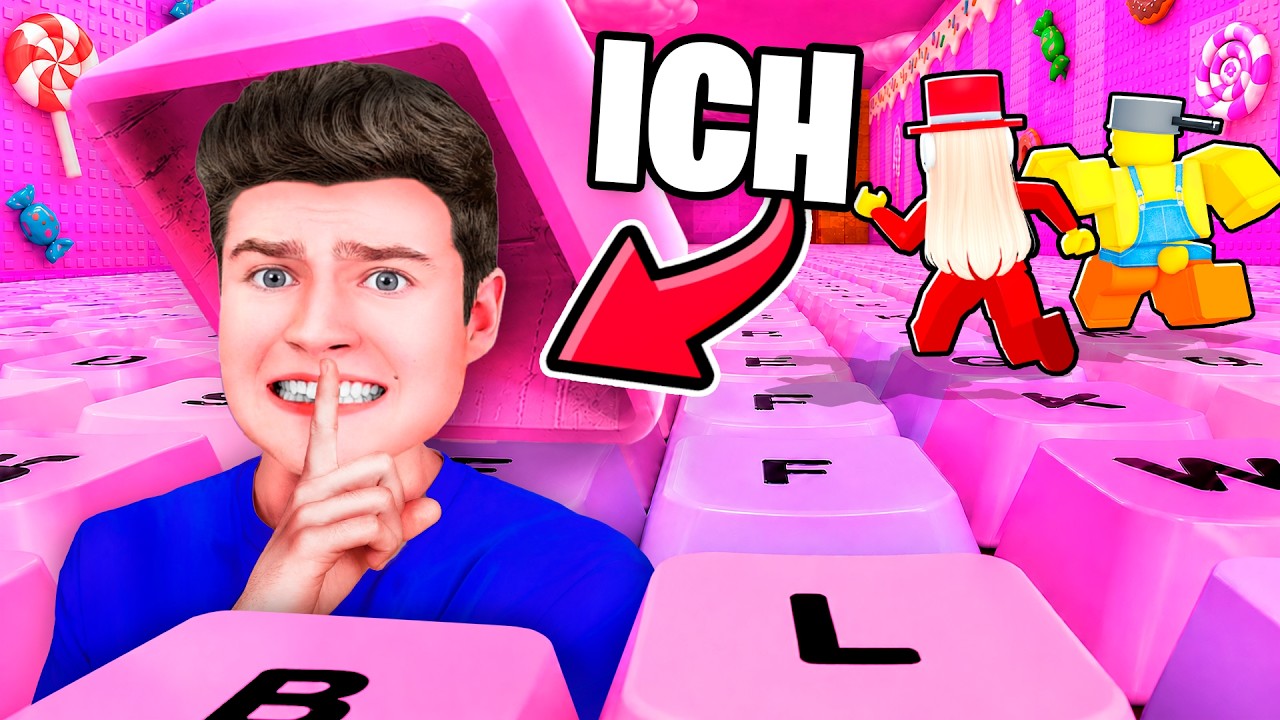 Ich benutze GLITCHES um zu Cheaten in +1 Keyboard Hide & Seek!